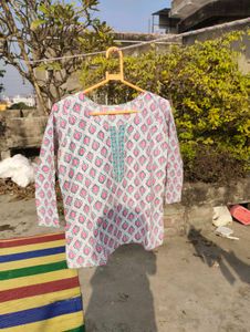 Printed Short Kurti
