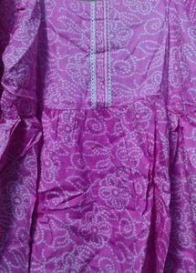 beautiful Pink cotton short top