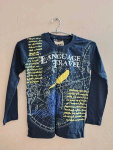 Boys Graphic Print T-shirt