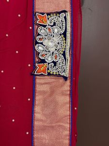 Red Color Saree
