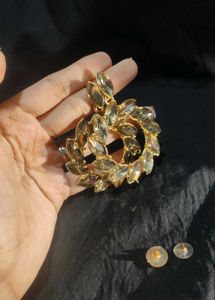 Statement Crystal Earrings/Korean Earings