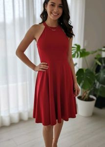 Chic Red Dress