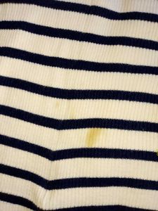 Woolen Striped Long Sleeve Top