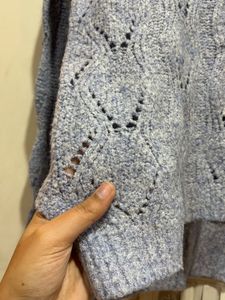 Stylish Crochet Sweater