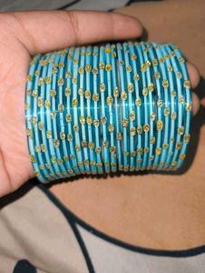 Blue & Gold Bangle Set💙