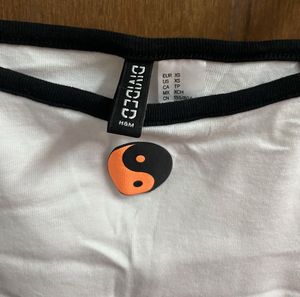 Yin Yang Crop Top - H&amp;M