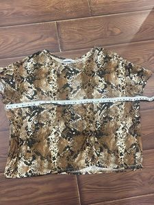 Tiger Print Zara Top