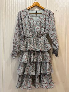 Floral Tiered Dress