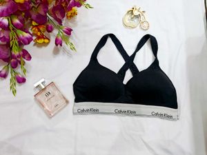 🇳🇿💫💗 Calvin Klein Black Criss-Cross Bralet
