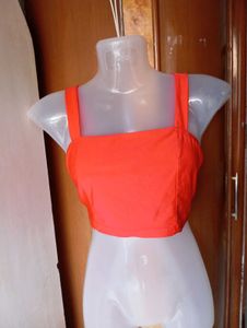Red tank top