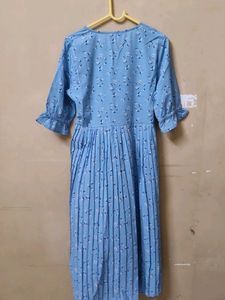 Floral Pleated Dress