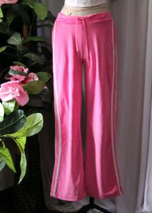 Pink Y2K Flared Pants