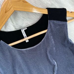 Korean Velvet Dress