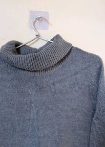 grey wool dress