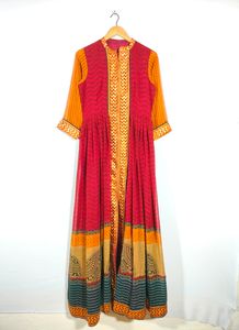 Multi Colour Anarkali Kurtas (Women's)