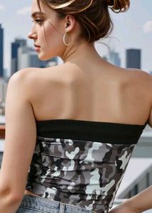 Camouflage Tube Top