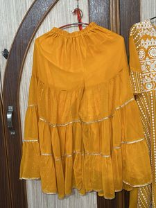 Yellow Embroidered Kurta Set