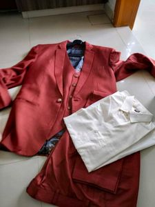 Red Men&#39;s Suit Blazer