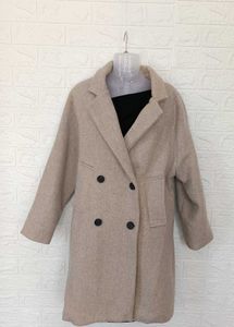 Korean Beige Overcoat