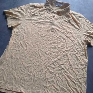 Casual Tan Polo Shirt
