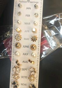 Monthly Earring Set