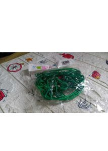 Clothes Hanging 2 Hook Drying Rope 12 Clips Portab
