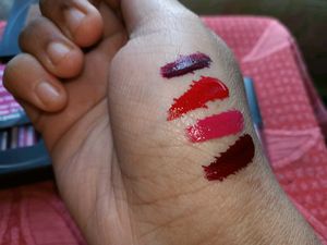 Matte liquid lipstick set of 4