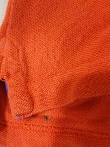 Cute Orange USPA Polo Tee