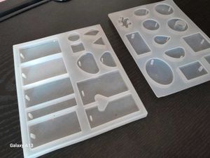 Resin Earrings And Keychains Moulds Silicone