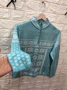 Patterned Pullover Sweater🎗️🌷