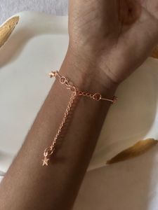 Rose Gold Flower Bracelet