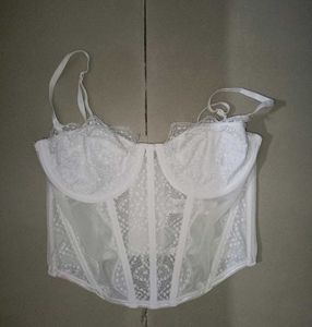 White Corset Top