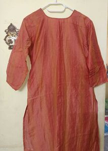 Chudidar Top - Orange