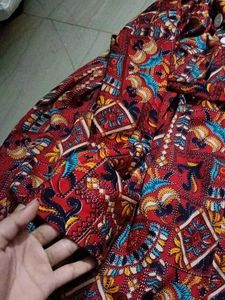 Patterned Casual Dress