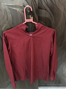 Full Sleeves High Neck Top