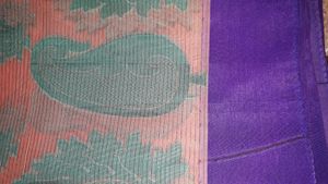 new cotton silk net saree