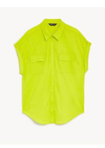Marks &amp; Spencer Spread Collar Casual Shirt