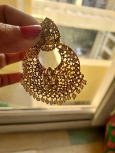 Beautiful Chand Bali EARRINGS Totally New ..