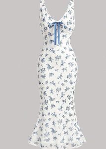coquette bluebell maxi dress