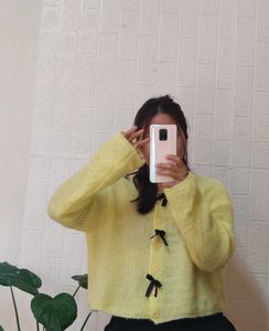 Bow Cardigan