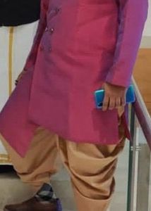Indo Western Kurta With Dhoti