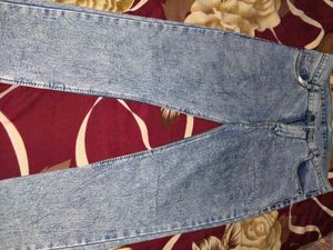 Acid Wash Denim Jeans