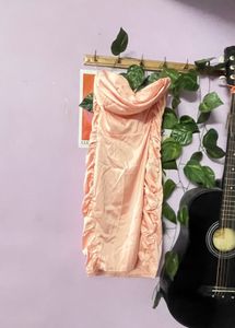 OH POLLY UK/USA Brand Satin Strapless Dress