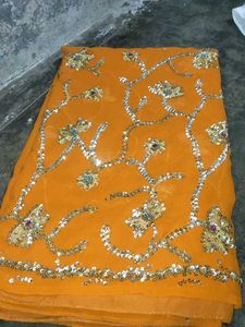 Heavy Work Saree