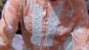 Orange Kurta