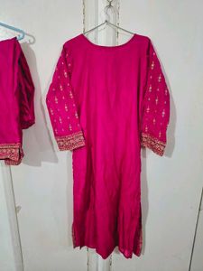 Beautiful Pink Kurta Set..