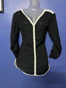 Black See Throughout Top