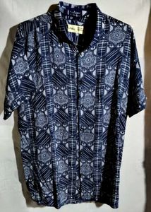 Patterned Short Sleeve Shirt