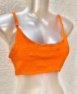 Tops &amp; Dresses For Rs.99 Only/ Orange Crop Top