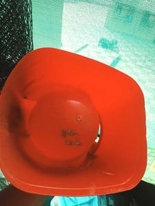 Vintage Red &amp; Yellow Toy Urinal